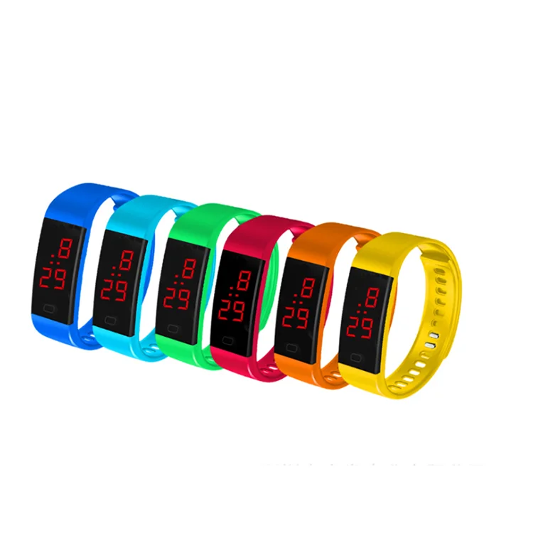

Factory direct sales of children's watches with OPP package less than one dollar Beautiful and cute silicone wristband