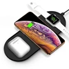 3 In 1 Wireless Charger Pad For Iphone 11 Iphone X Charging Base For Apple Watch 4 3 2