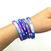 Cheapest Gifts Customized Dinosaur Printed Rubber Bracelets colorful Silicone Wristbands For Party