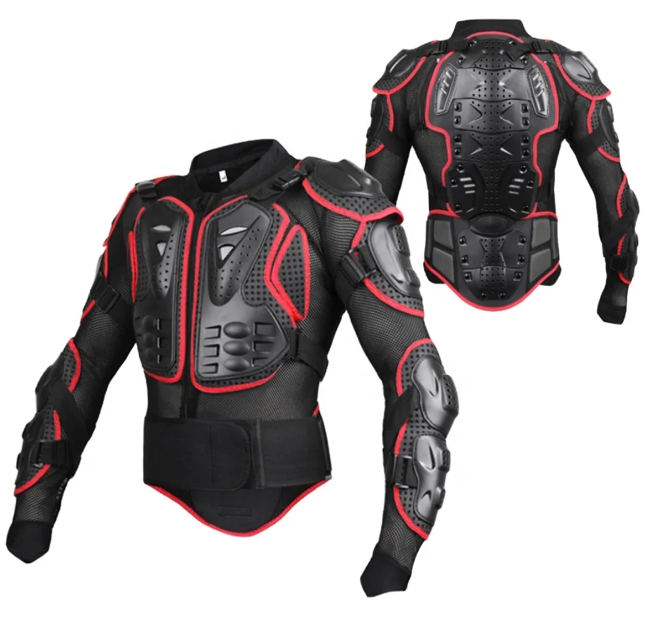 

Bicycle outdoor equipment, protective protective gear, body protection customized cross-country motorcycle armor suit, Black