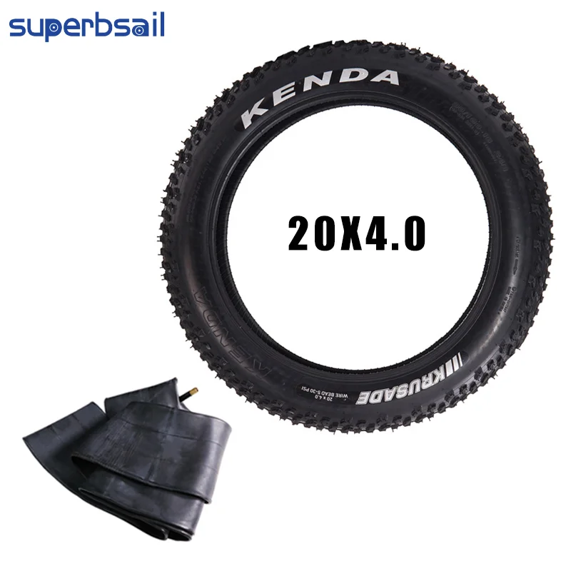 

Superbsail EU Warehouse Top Fashion 20*4.0 Inch Electric Bicycle Fat Tire Bike Snow Beach Tire Bicycle 20 Inch Tire Inner Tube