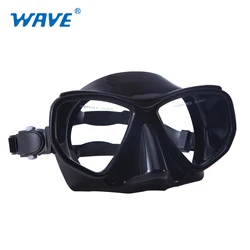 High Quality Professional Adult Low Volume Diving Mask Soft Silicone Free diving Mask