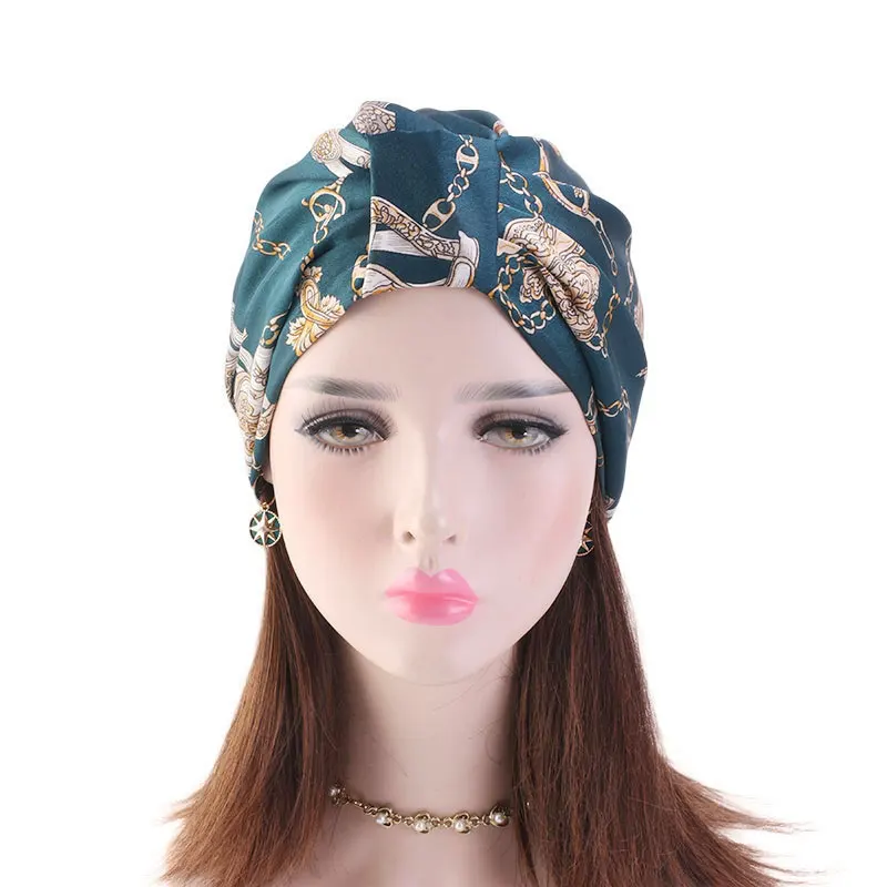 Oem Full Head Cover Head Turban Headband Stain Head Wrap Women Turban