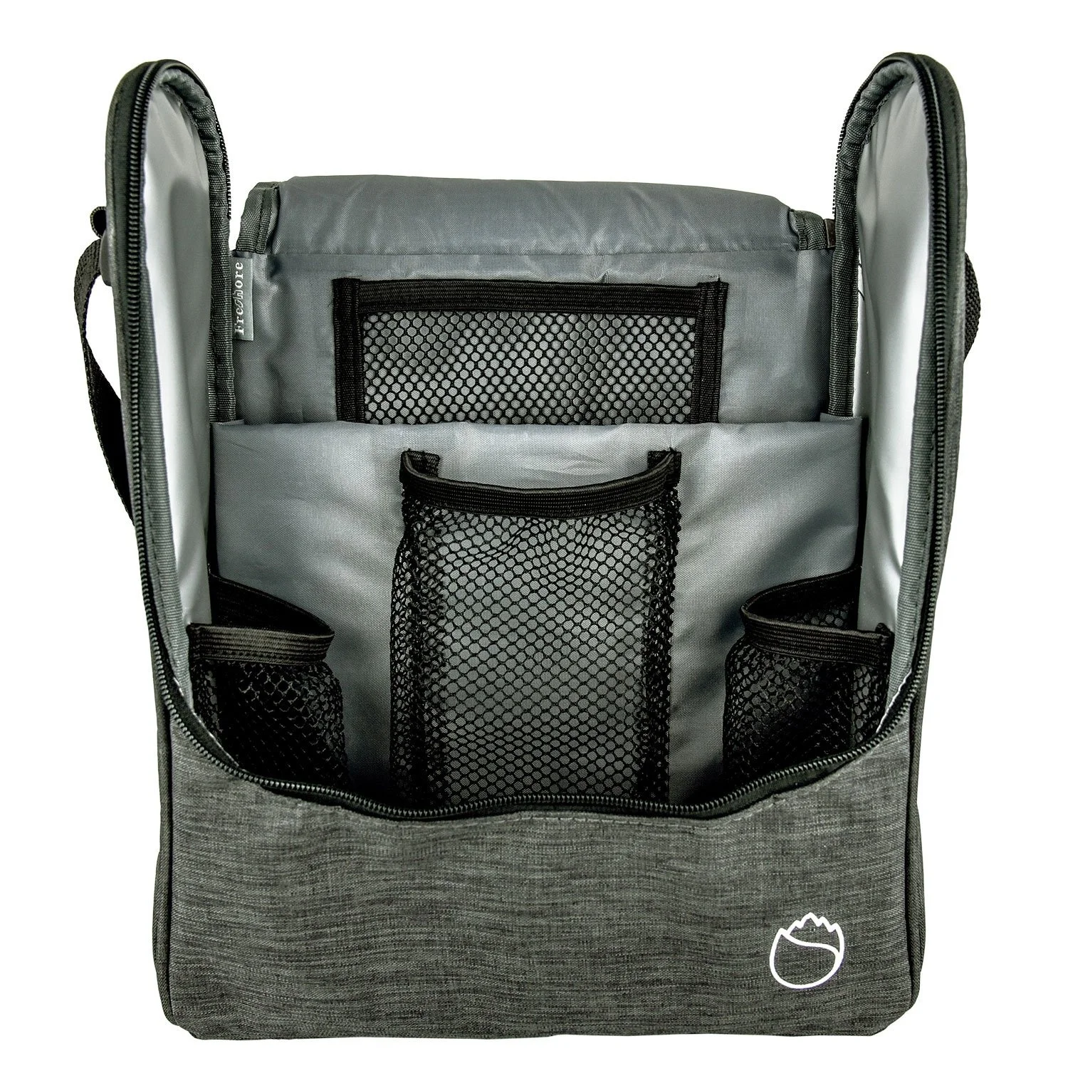 

3 Bottle Insulated Wine Tote Bag, Wine Carrier Travel Padded Cooler Bag with Shoulder Strap, Customized color