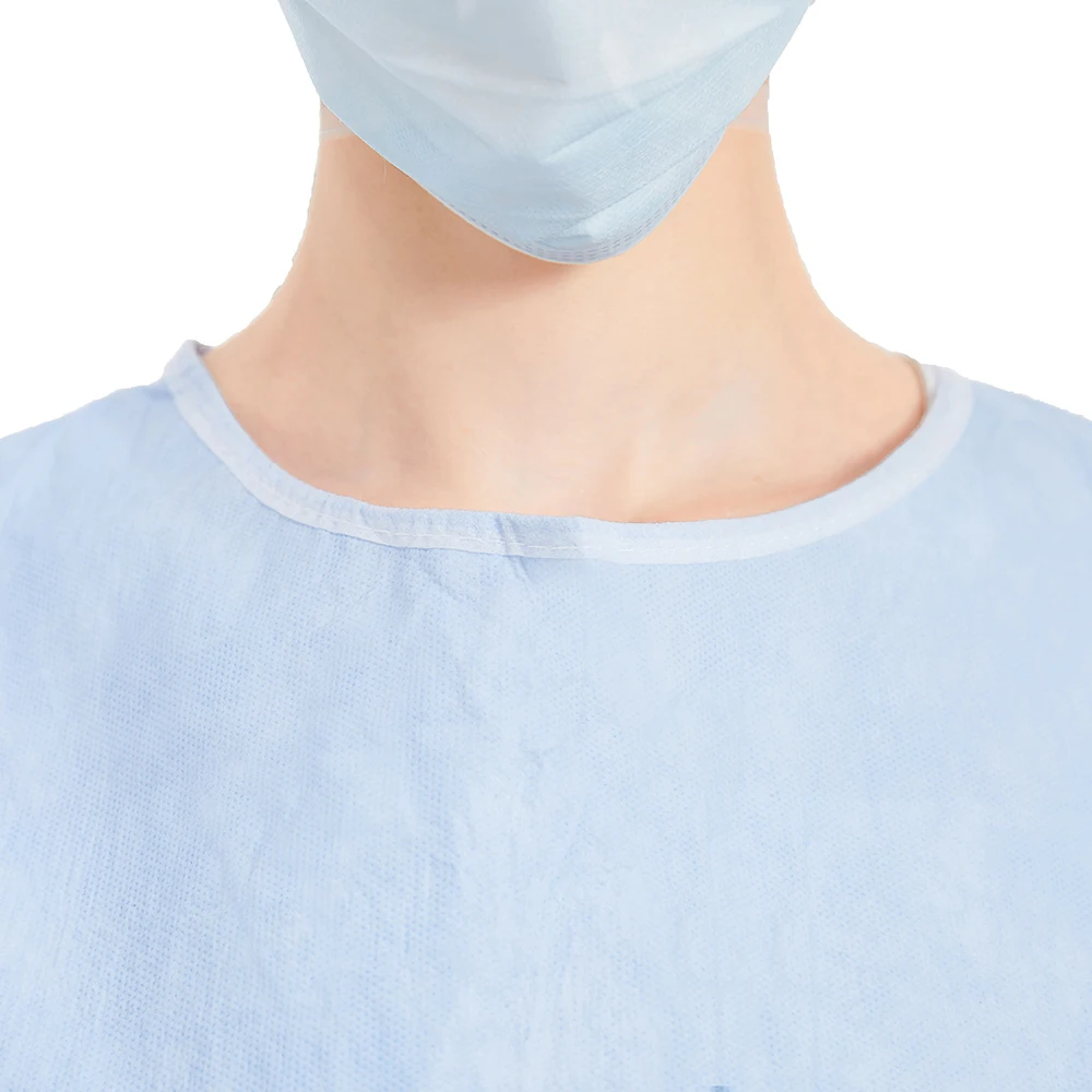 Over 20 years Factory supplier Spunlace non-woven level 4 blue disposable surgical gown Isolation Gown - KingCare | KingCare.net