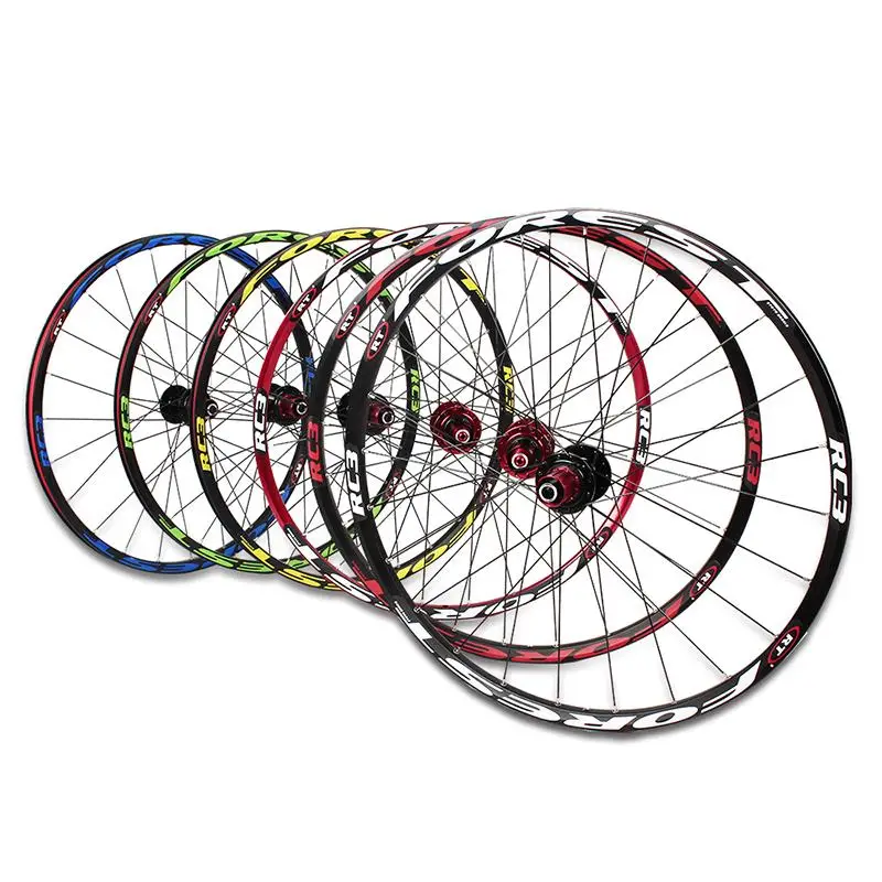 

MTB spokes bicycle wheelset bike rim 26/27.5 inch 24 holes with bearings hub