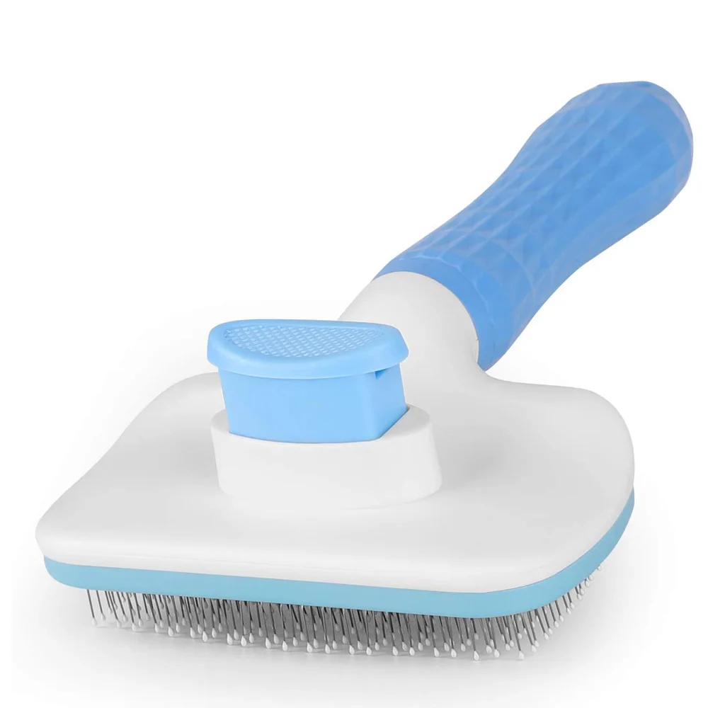 

Self Cleaning Slicker Brush for Dogs Cats Grooming Shedding Brush, See details