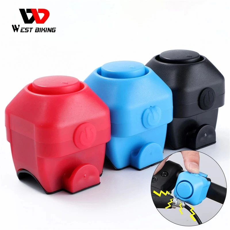 

WESTBIKING Mini Bicycle Handlebar Ring Bell Ring Riding Race MTB Bike Cycling Safety Horn Colorful Bicycle Cycling Alarm Bells