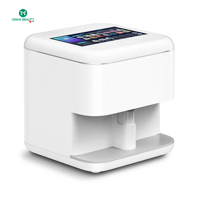 

O2nails mobile nail printer 3d professional digital flower printer nails polish printer nail with computer smartphone, White