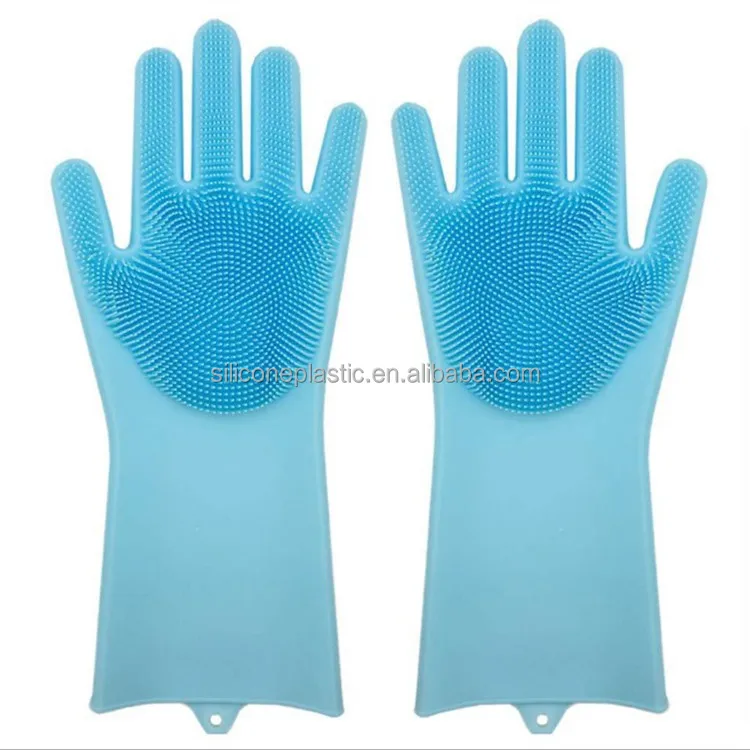 

China manufacturer OEM LOGO custom high quality silicon gloves kitchen, Customized color