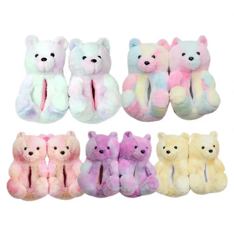 

Good Selling Glowin Dark Bear Slippers 1 Piece Bear Slippers For Women Best Selling, Picture