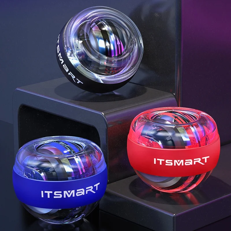 

Real High Quality Adjustable Self-starting Led Power Ball Fitness Wrist Exercise Wrist Strength Ball, Choose