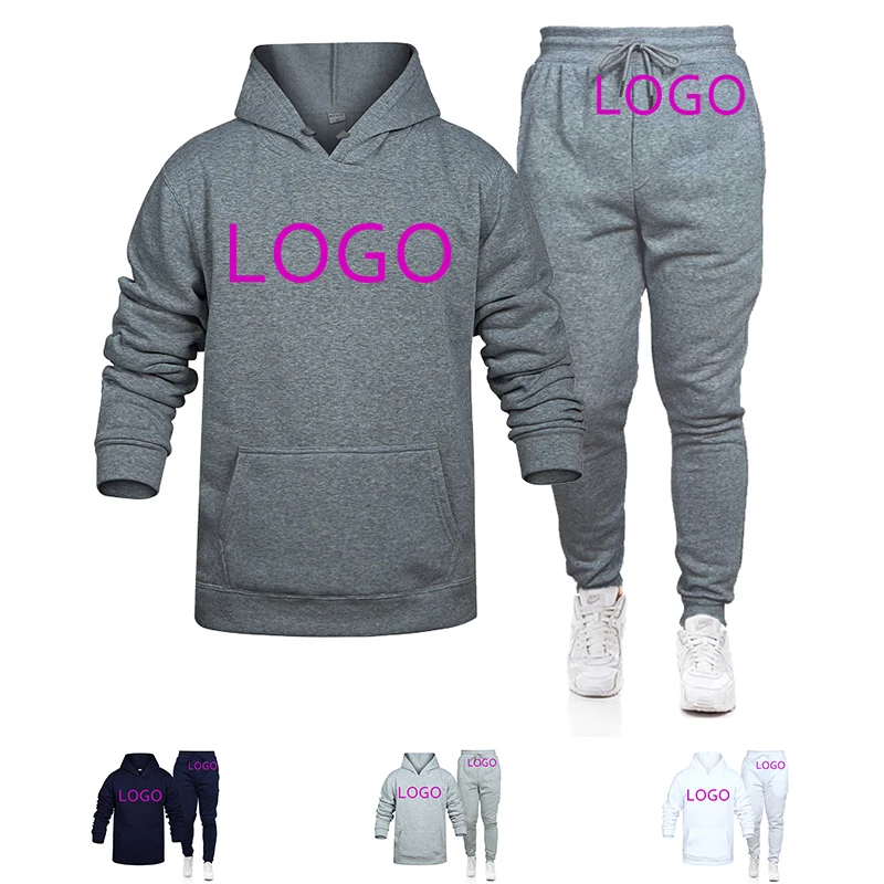 

customized logo OEM&ODM track suit sportswear men custom sweat suit jogging sets, Customized color
