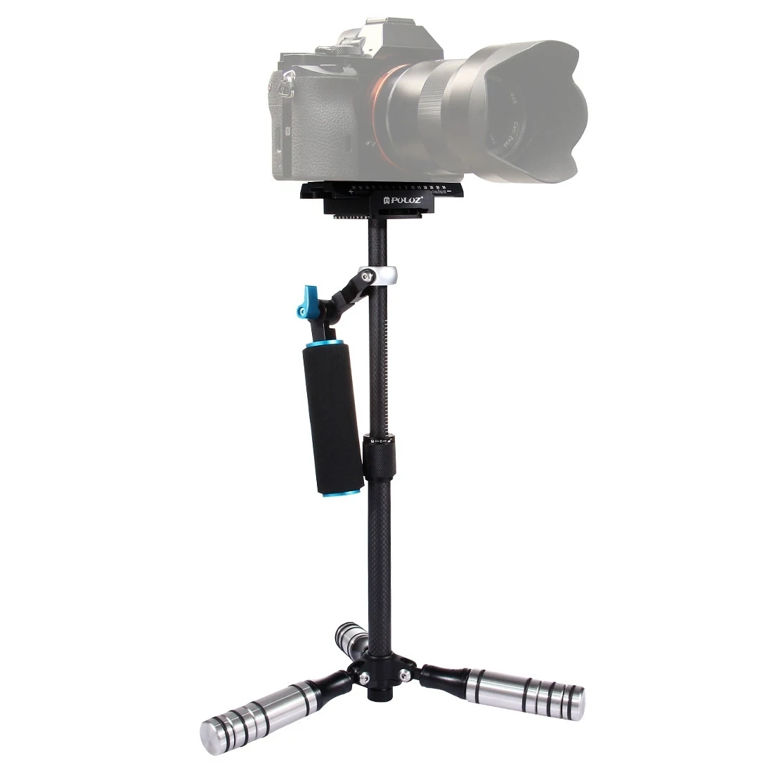 

PULUZ P40T Carbon Fibre Handheld Stabilizer for DSLR DV Digital Video Camera and Cameras