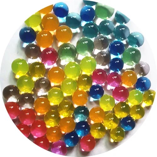 

Size Crystal Soil Magic Absorption Beads Water Beads For Decoration, 13 different colors