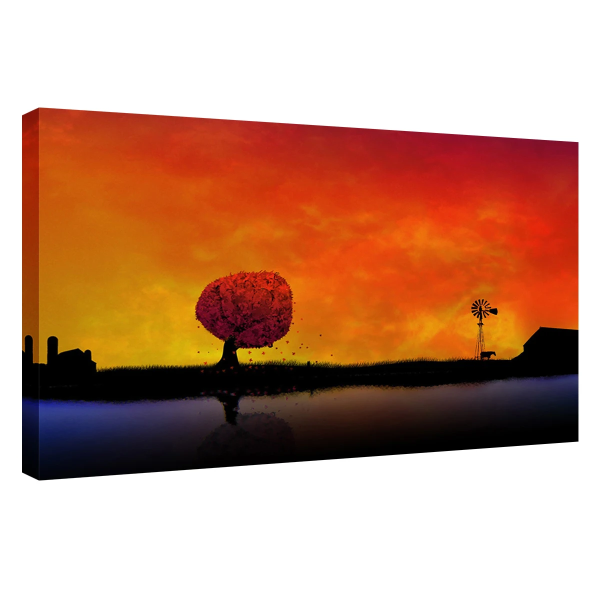 

Printed Canvas Grassland Wall Decor Abstract African Theme Canvas Decoration Printed Canvas Bedroom Wall Art Hanging Painting