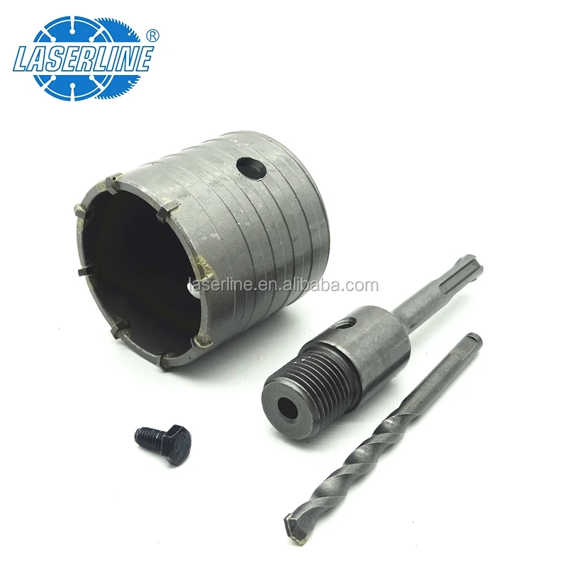 Carbide Tipped Concrete Wall Core Drill Bits Set Hole Saw Concrete Hole