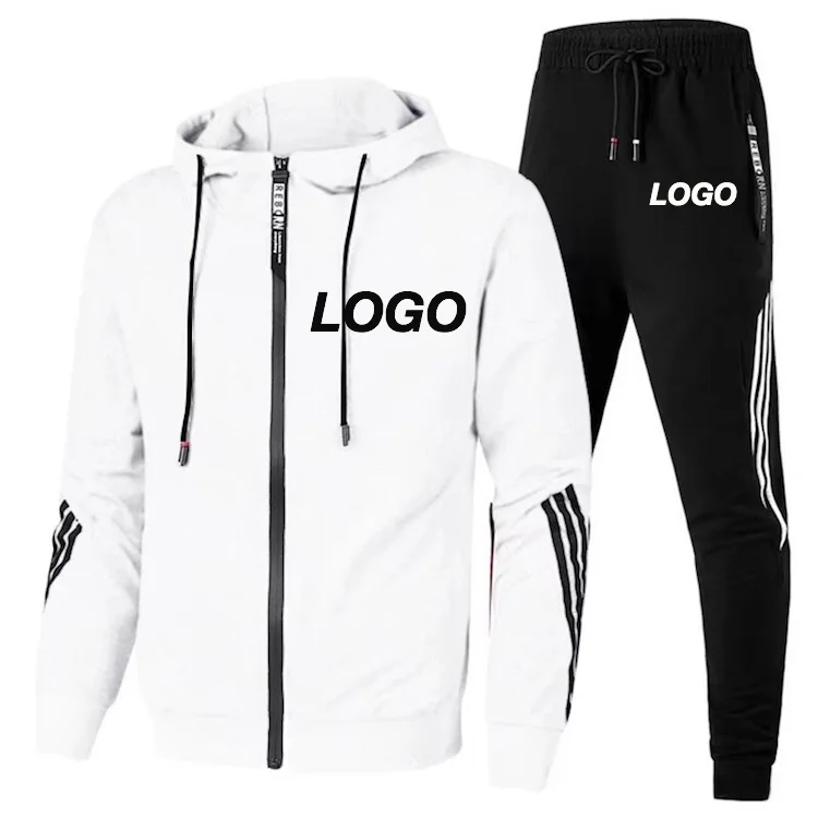 

Yingling Bulk Wholesale Tracksuit Fashion Stripe Mens Winter Clothing Mens Casual Sets Men Track Suits With Hood Jogger Set, 6 colors