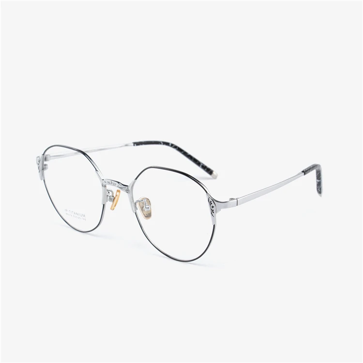 

Kenbo 2021 Fashion Titanium Eyeglasses Frames Oval Pure Titanium Frames Glasses Optical Eyewear