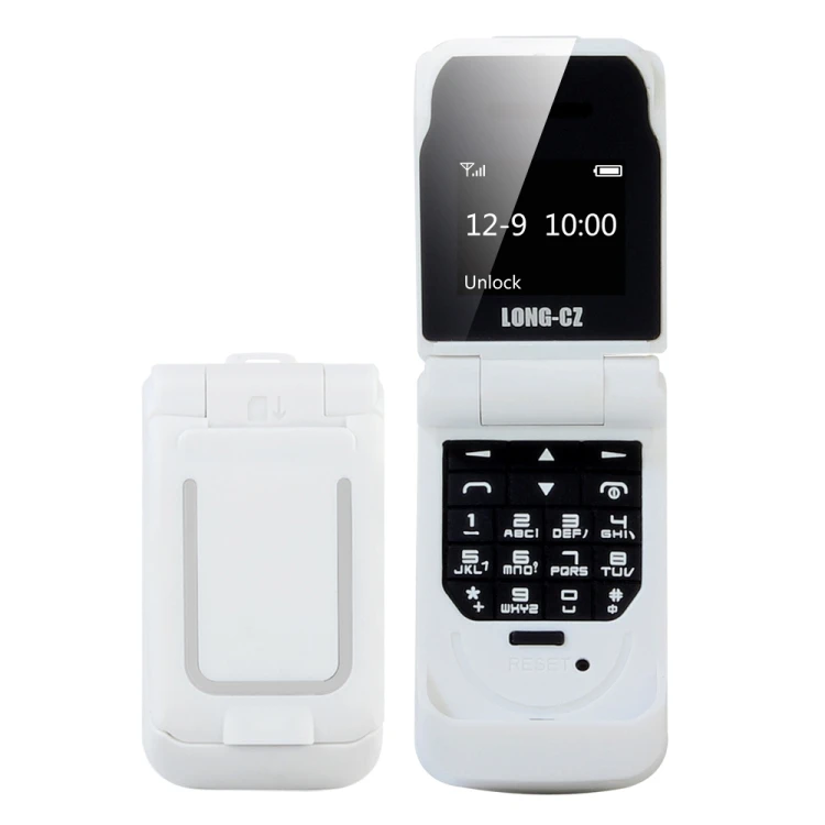 

Wholesale Price LONG-CZ J9 Mini Flip Style Mobile Phone Auto Answering 0.66 inch Small size phone Mobile Phone