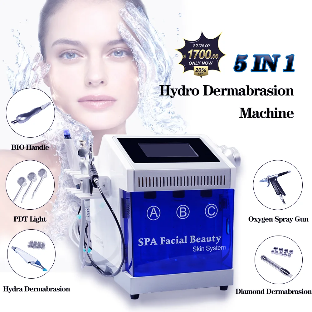 

Professional Oxygen Jet Peel Beauty Machine Microdermabrasion Machine For Home Use Beauty Equipment Diamond Peel
