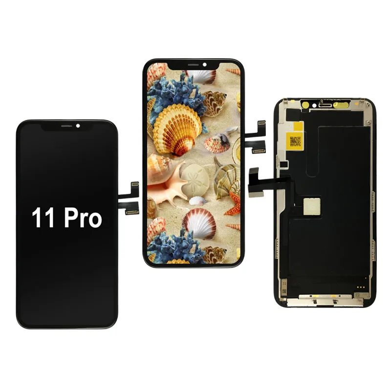 

50% off lcd assembly for iphone 11 pro , LCD full Display LCD Touch Screen Digitizer Assembly for IPhone11 pro, Black/white