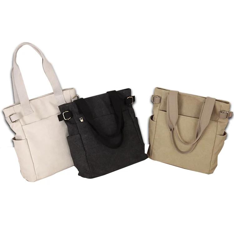 

2021 Luxury Ladies Vintage Handbag Canvas Shoulder Bag Designer Large Capacity Ladies Tote Bag