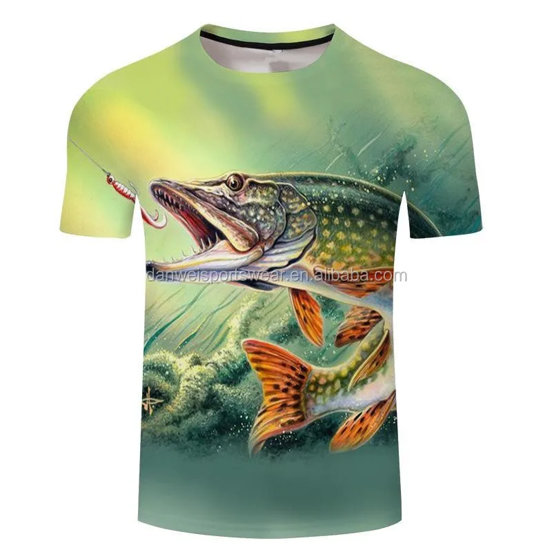 

professional wholesale tournament sublimation quick dry baby fishing shirt