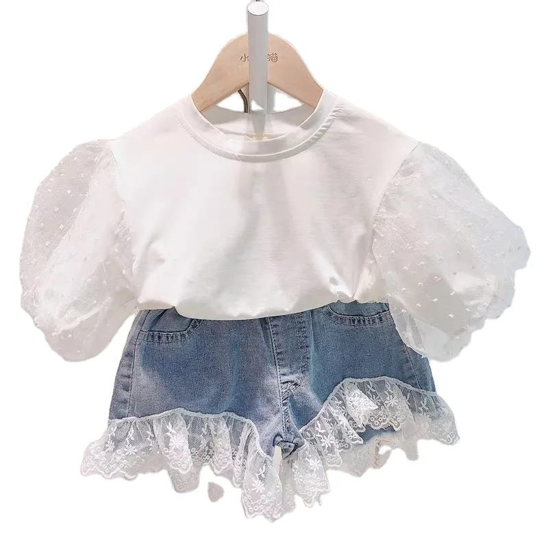 

girl dress 2020 cute stripe dresses with short sleeves in summer kids dresses for girls