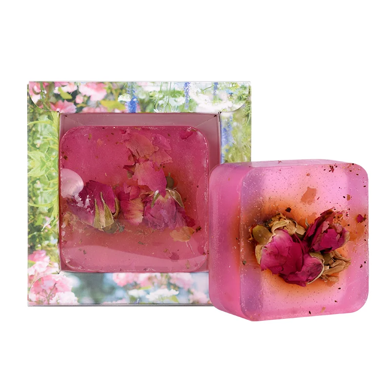 

2021 Best Selling Natural Feminine Health Vaginal Cleansing Detox Rose Essential Yoni Oil Soap, Red