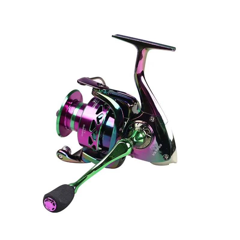 KALIOU Wholesale Max Drag 10KG 5.2:1 Gear Ratio Colorful Spinning Reel  Freshwater Fish Line Fishing Wheel Sea Fishing Reel