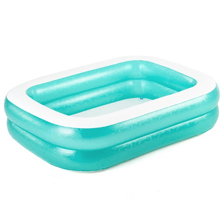 

BESTWAY 54005 Textured pattern on sidewalls Green Rectangular swimming pool for Family