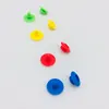 custom made colorful one way slide plastic button