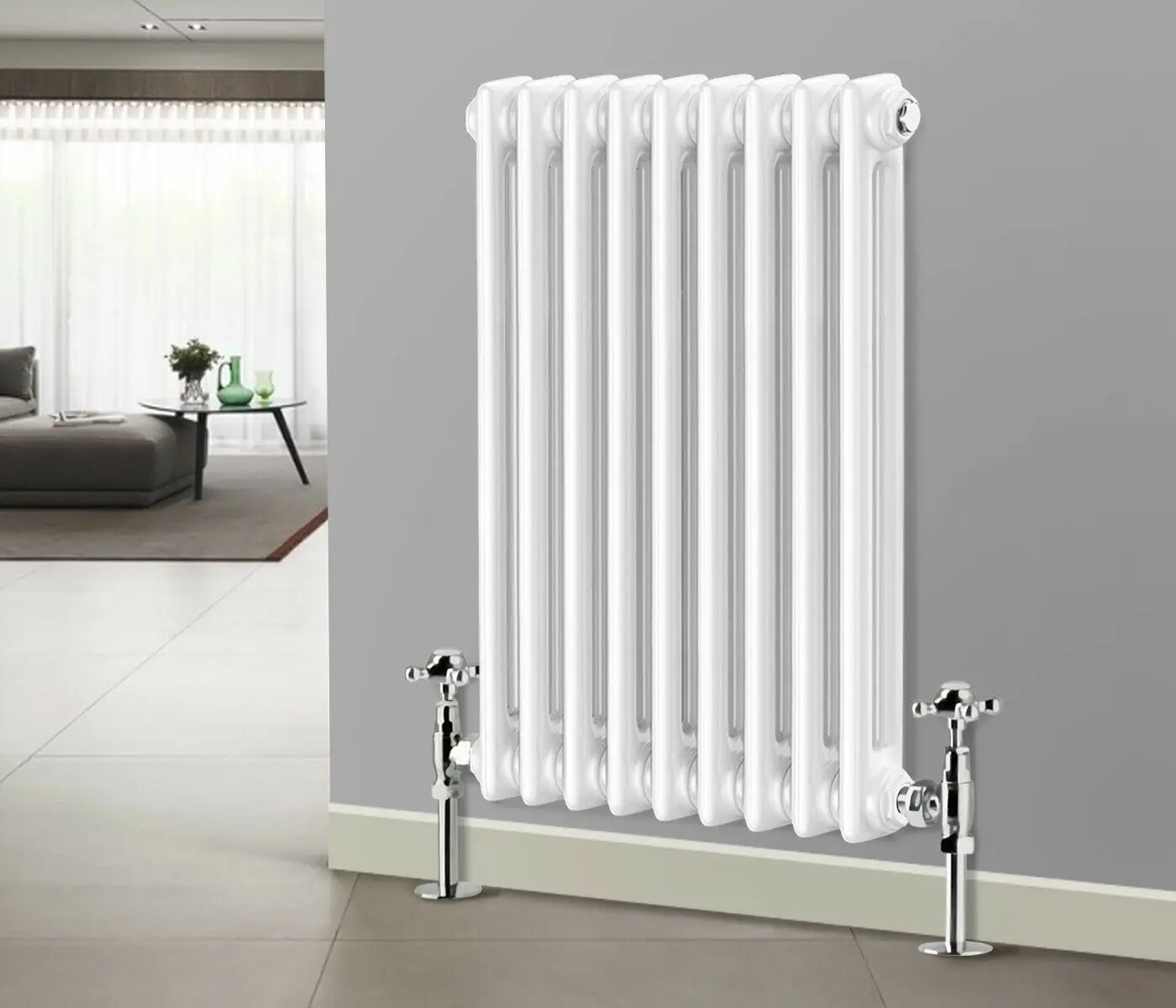 

ST.Lawrence Hot Sales Retro Square Style Steel Side 2 Column Heating Radiator