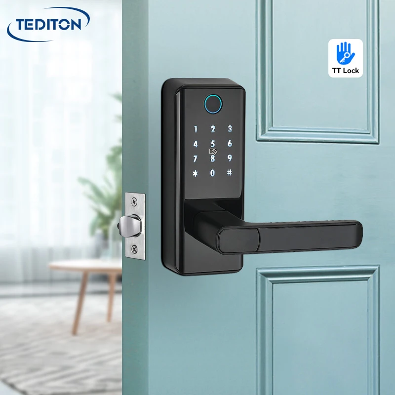 

Tediton 2022 Best Price Security Digital APP Smart Fingerprint Door Lock