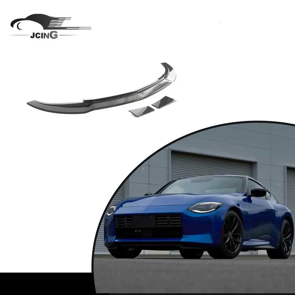 

Car Modification dry Carbon Fiber Front Bumper Lip for Nissan 400Z 2023