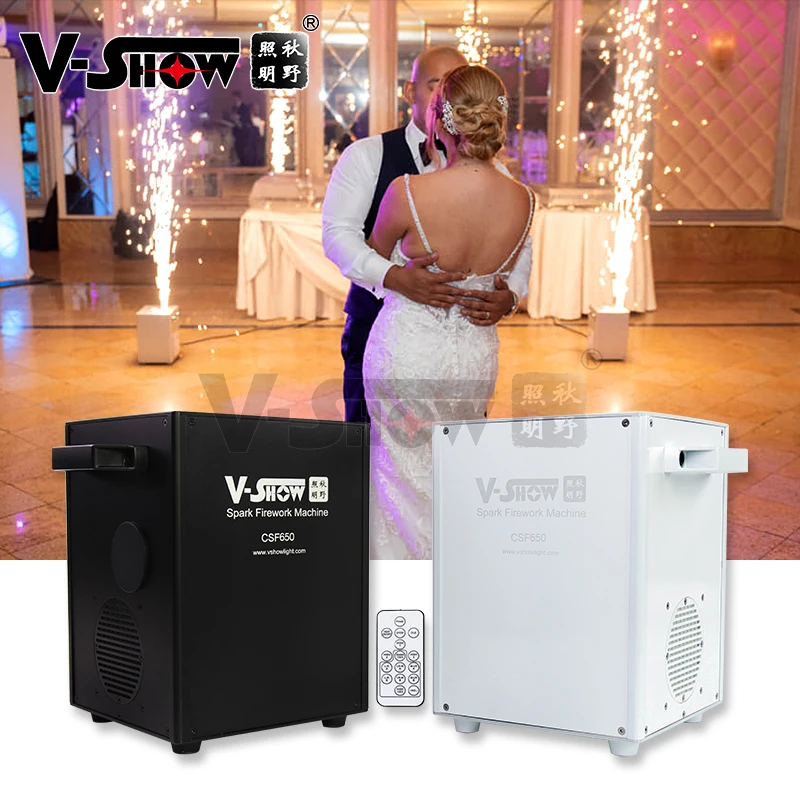 

2pcs with case 650w mini cold spark machine for wedding dj