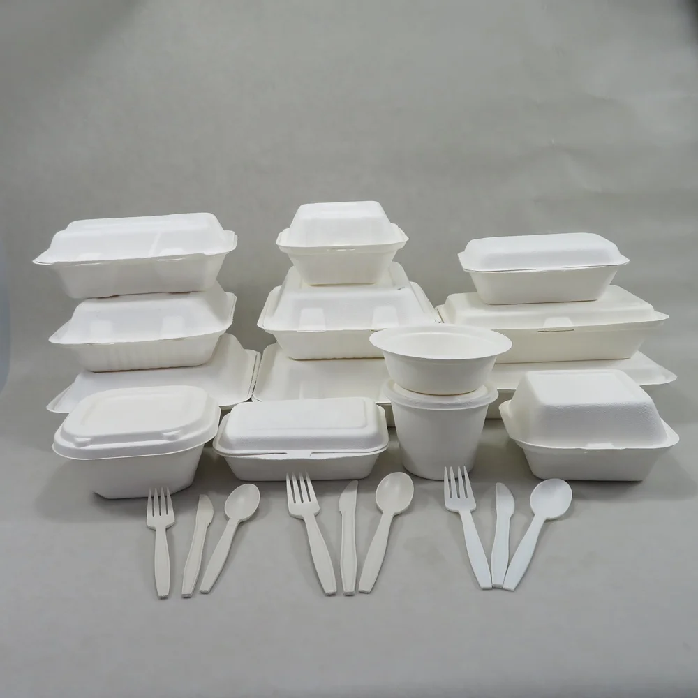 

Wholesale Paper Food Containers Biodegradable Waterproof Grease Resistant Fast Food Container