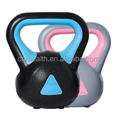 

New Style Professional Fitness Kettle Bell Body Building Lifting Kettle-Bell Unisex Exercise Kettlebell Swing, Pink, purple, green, black,grey, red,etc