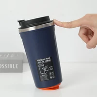 

Wholesale Portable Stainless Steel Double Wall Tumbler Water Bottle Non-Spill Water Bottle Never Fall Coffee Suction Mug