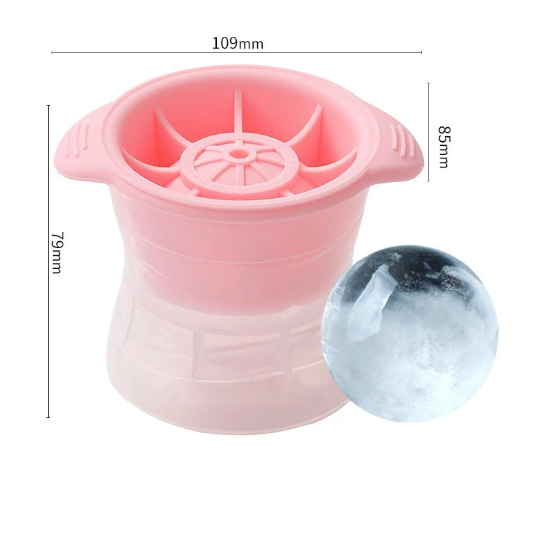 

Amazon Hot Sell silicone ice ball maker silicon whisky ice hockey mold large ice hockey mold