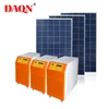 On grid 5kw solar panels generating electricity for home solar power system