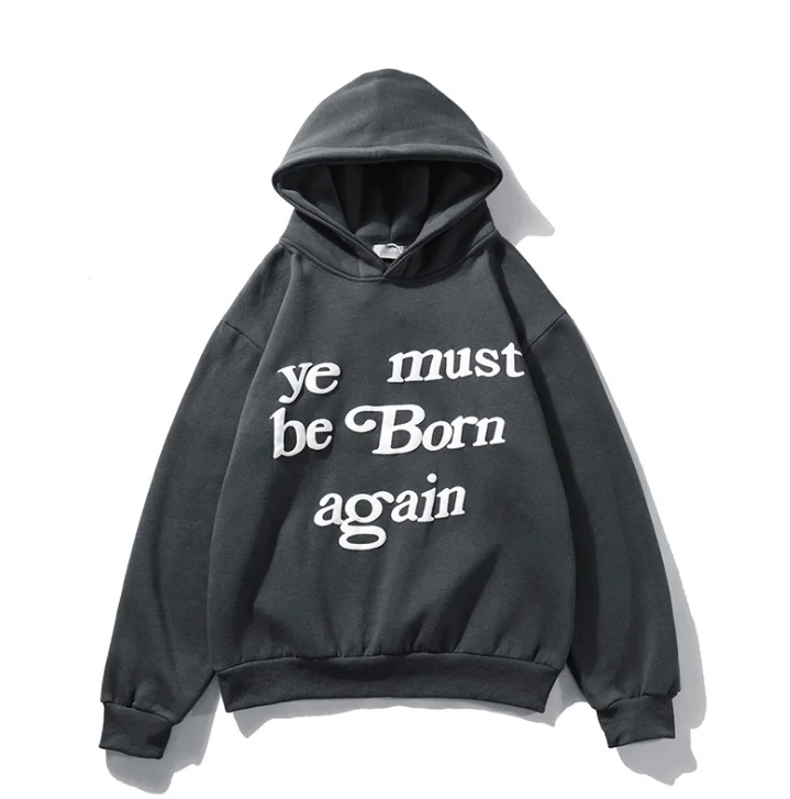 

Hip Hop Stranger Things Kanye West hoodies sue dream hip-hop style street letter foam printing men's and women's hoodie