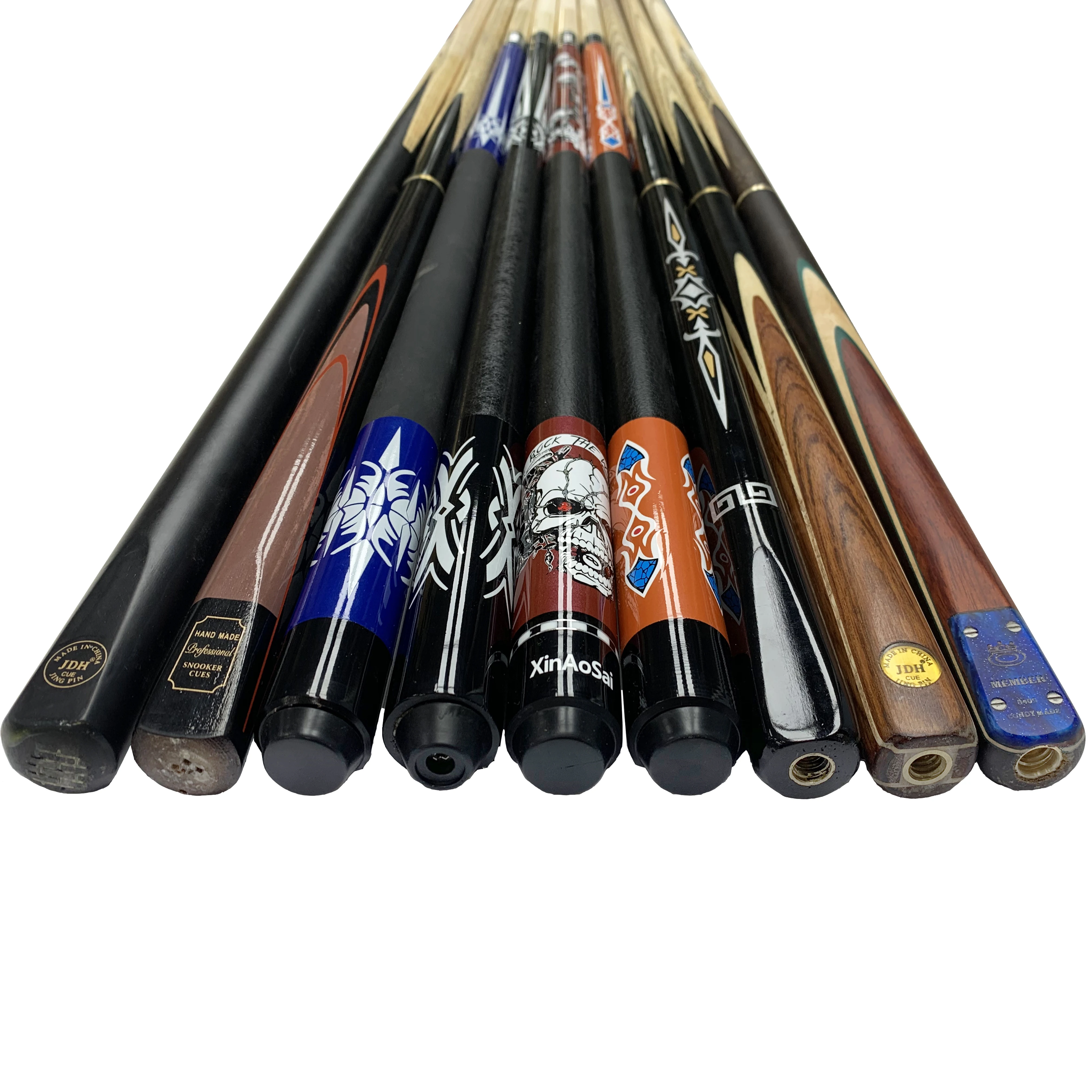 

Nai Pin Steel Joint Snooker Maple Billiard Cues