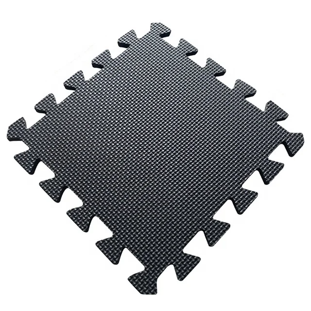

Aji Soft Custom Tapete De Espuma Piso Goma Eva Para Gimnasio Foam Tiles Protective Flooring Gym Floor Mats, Black/gray