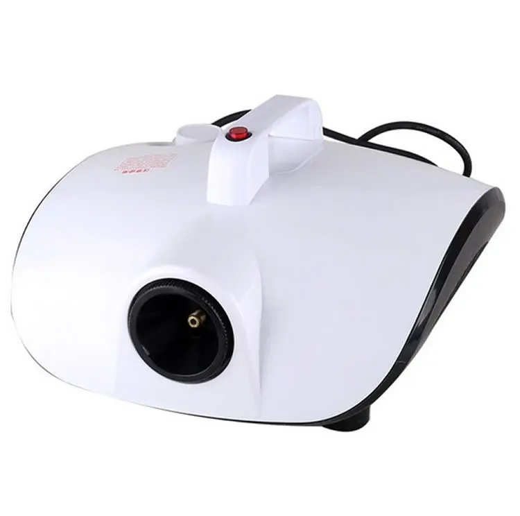 

Hot sale mini 900w electric fog smoke disinfection sprayer machine, White