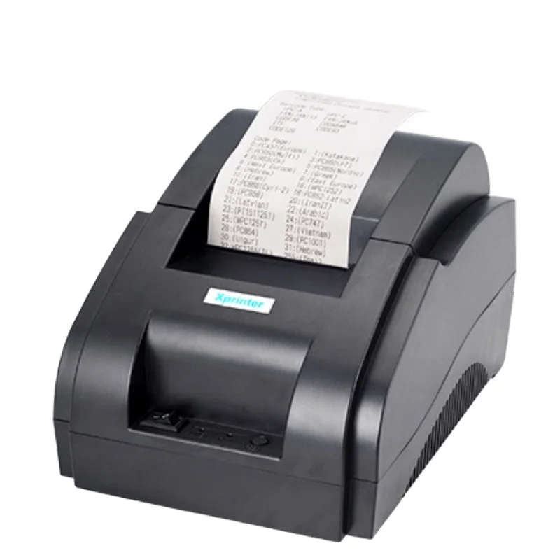 

Xprinter XP-58IIH The cheap 58mm hot sale USB portable printer thermal receipt printer driver download for retail store