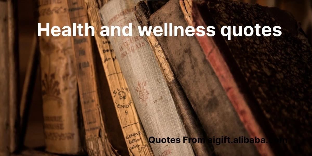 health and wellness quotes