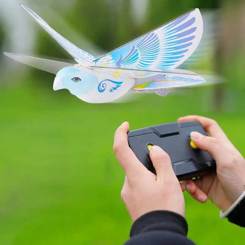 

Dowellin RC Bird RC Airplane 2.4 GHz Remote Control E-Bird Flying Birds Electronic Mini RC Drone Toys