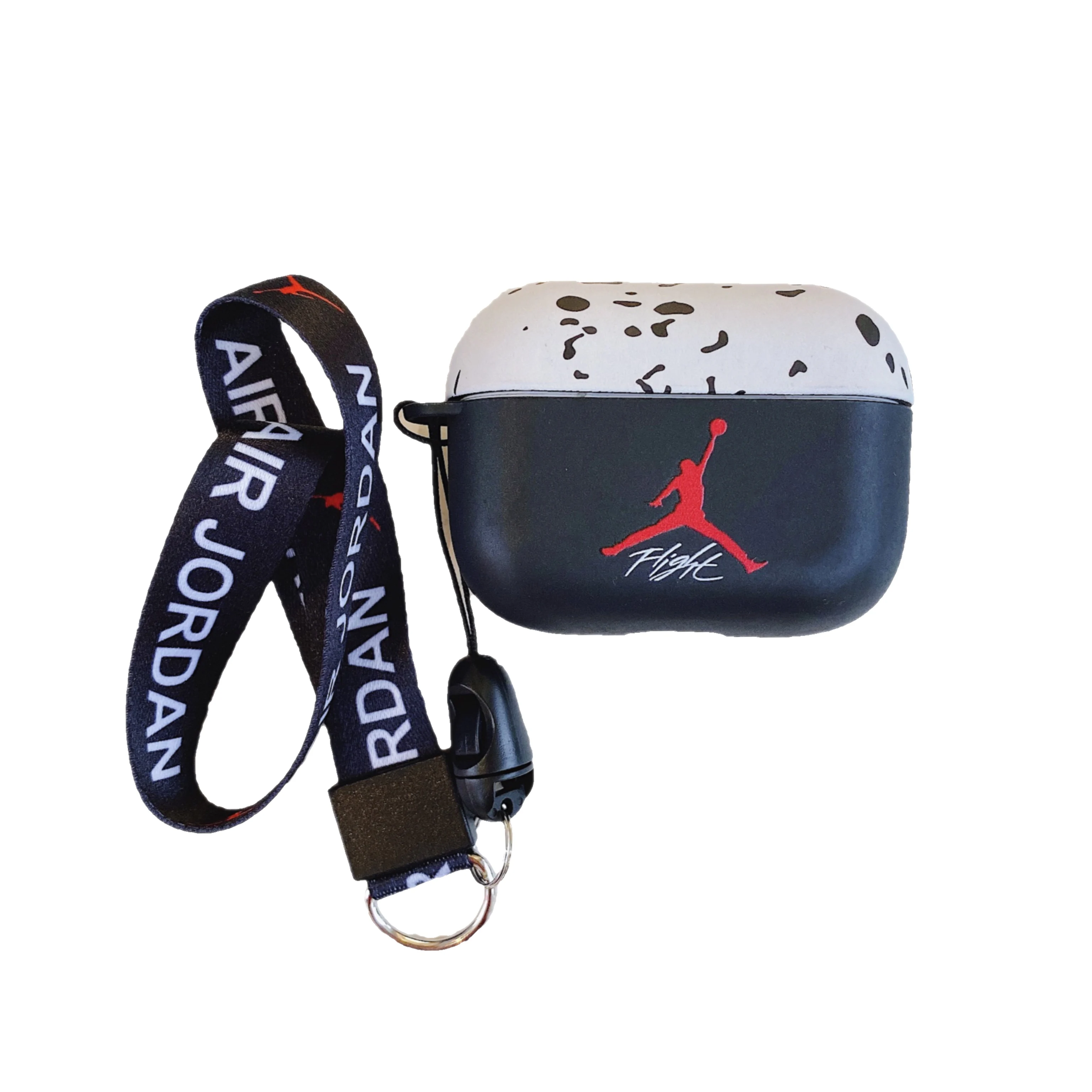 
Hypebeast RETRO AJ Cement Box Inspired AirPods Soft Protective Case with Hanging Strap 